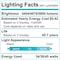 Luxrite 4FT LED Vapor Tight Light Fixture 3CCT 3500K-5000K 34/38/45W Up to 5895LM Dimmable IP65 DLC UL LR25260-1PK - alternate 6